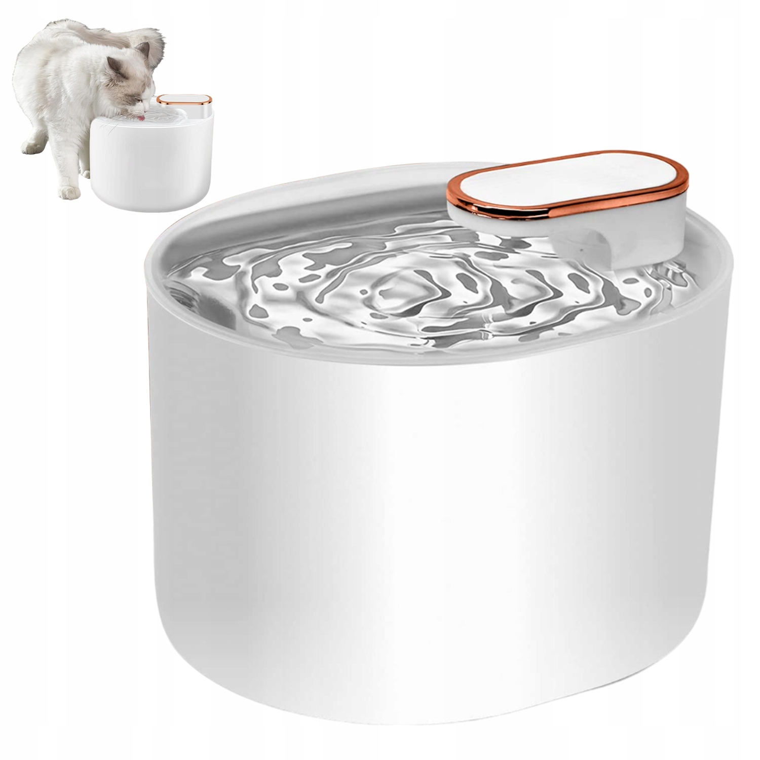 Levně Tichá Napáječka Pro Zvířata Automatická Pro Psy A Kočky 3000 ML Fontána