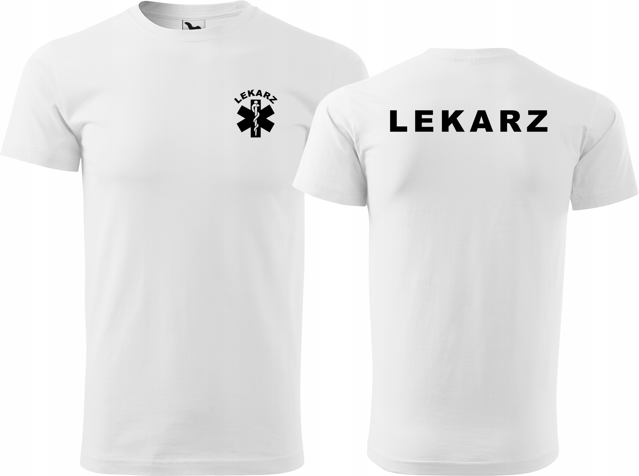 

Męska koszulka medyczna Lekarz bawełna jakość