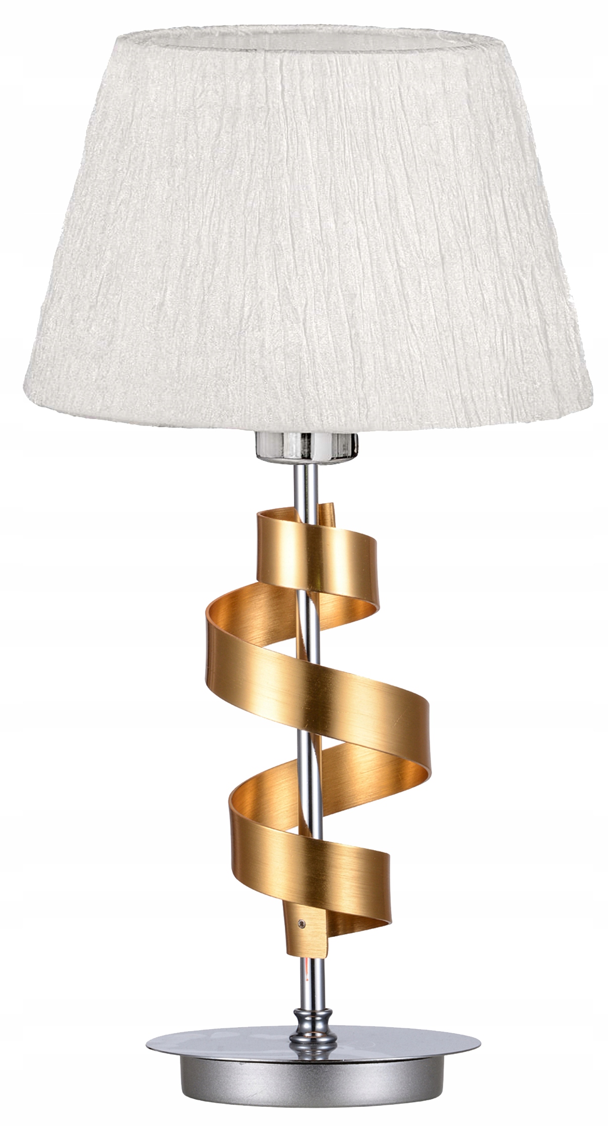 Stolová lampa chróm-zlatá E27 Denis Candellux
