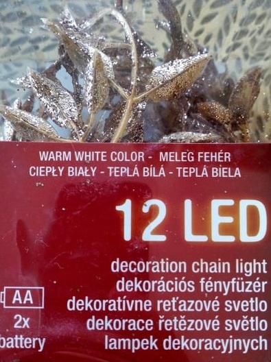 

Sznurek Jutowy Lampki girlanda świąteczna Led juta
