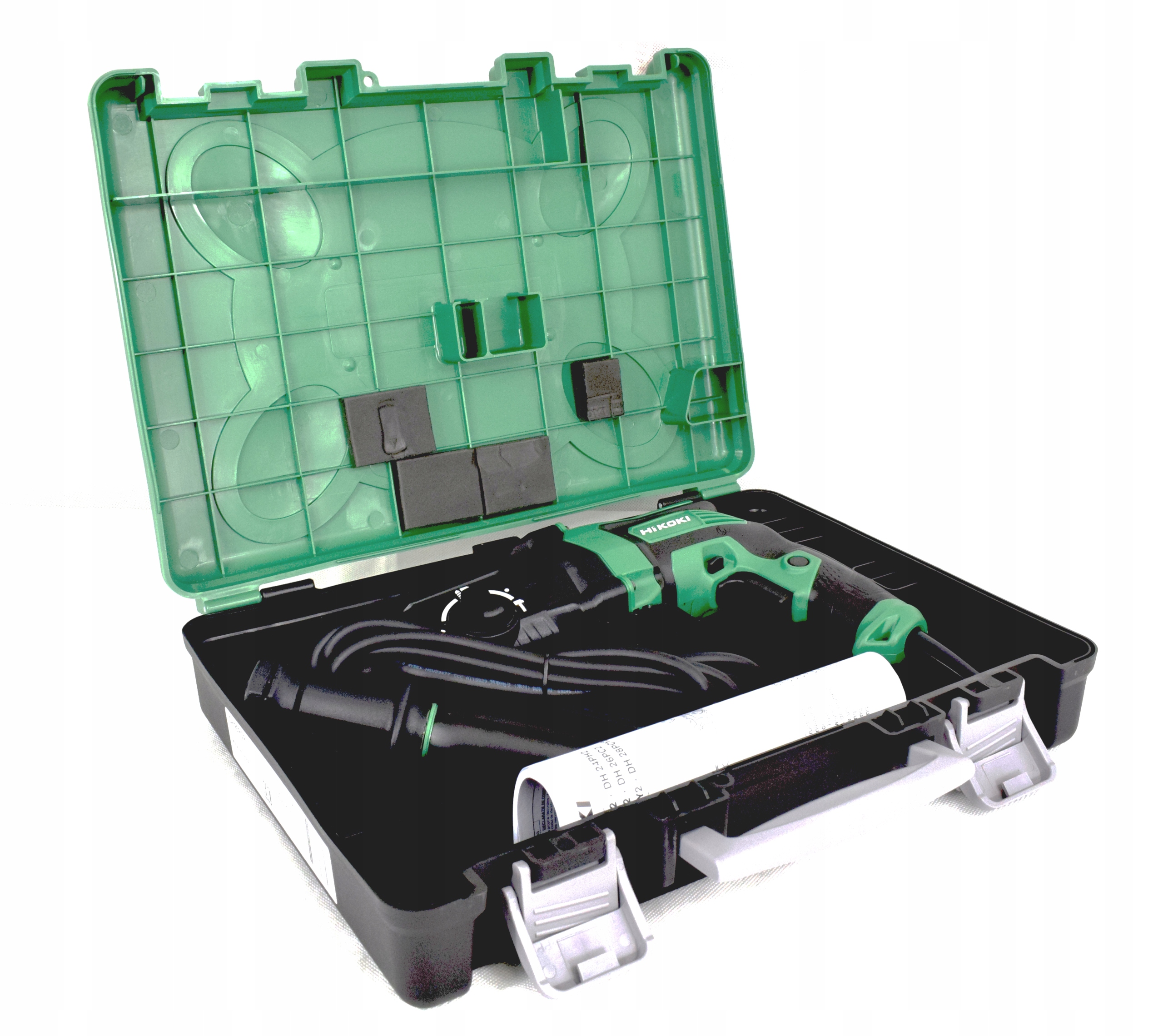 HIKOKI DH26PC2 MŁOTOWIERTARKA 830W 2,9J SDS-PLUS Zasilanie sieciowe