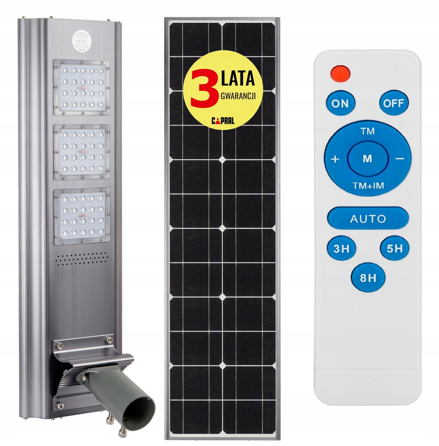 

Lampa Solarna Monokrystaliczna Pilot Najmocniejsza
