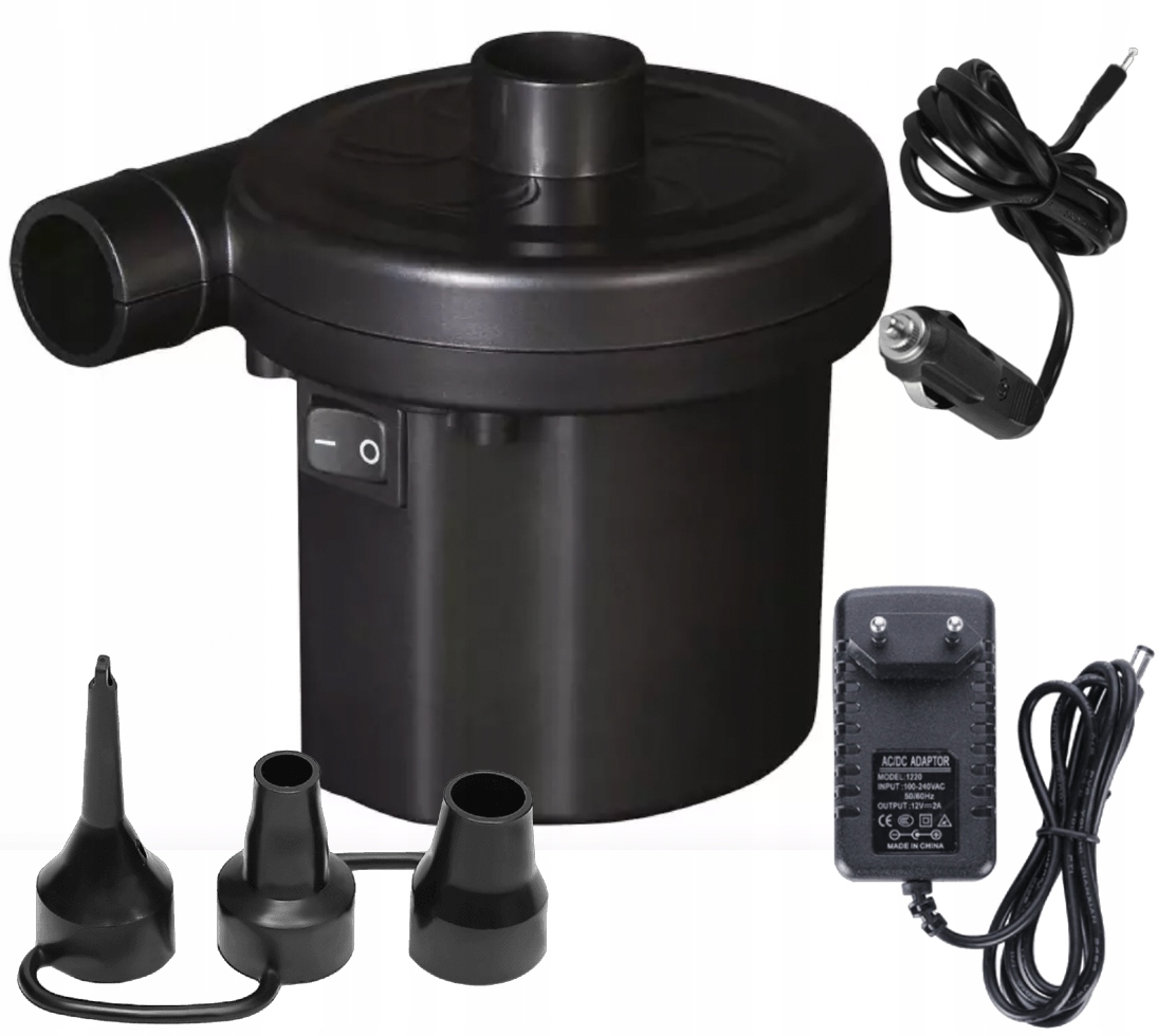 

Pompka Elektryczna Do Materaca Basenu 2W1 230V 12V