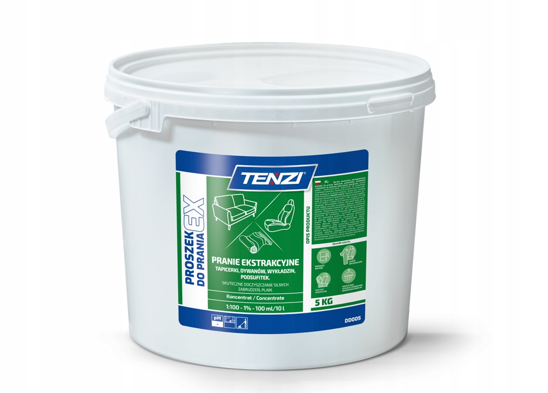 Levně Tenzi – Prášek Na Praní Koberců Vysavačem – 5 Kg