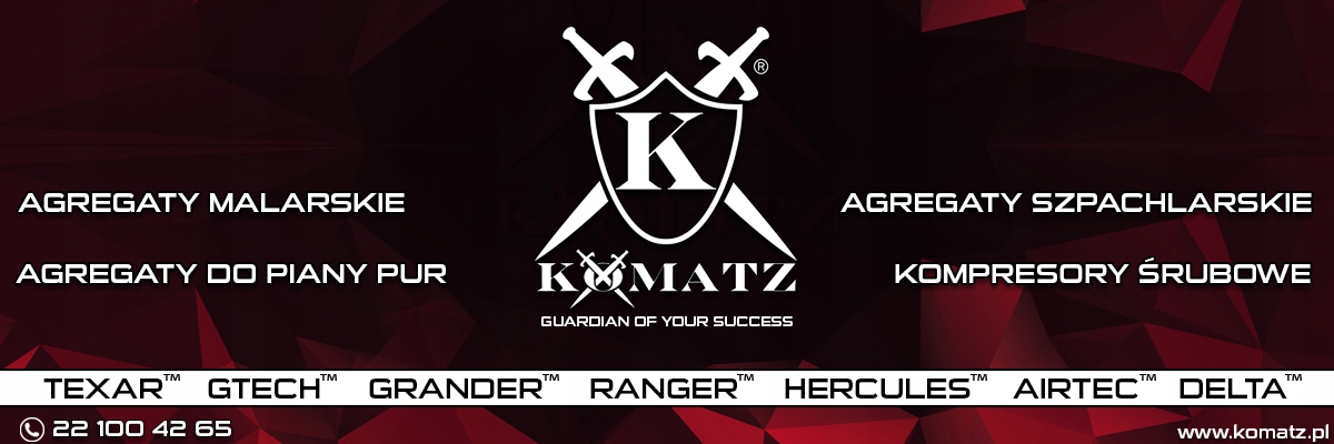 Agregat do piany PUR KOMATZ Grander Producent Komatz