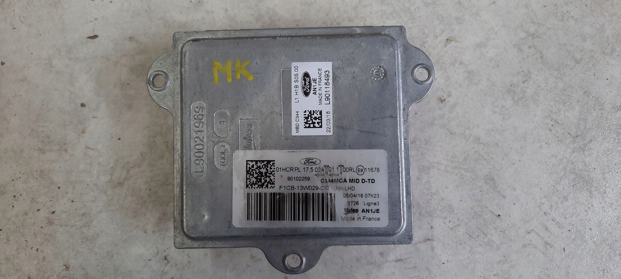 control unit L90118493 FORD C-MAX MK2