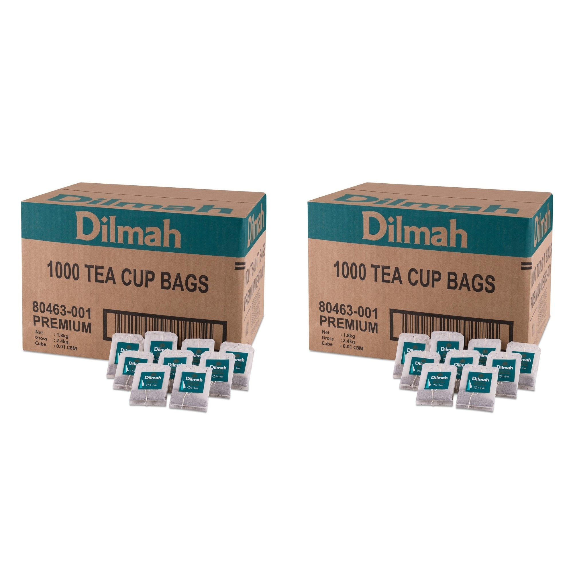 2x Herbata Czarna Dilmah Premium Tea 1000 Torebek Ekspresowych z Zawieszką
