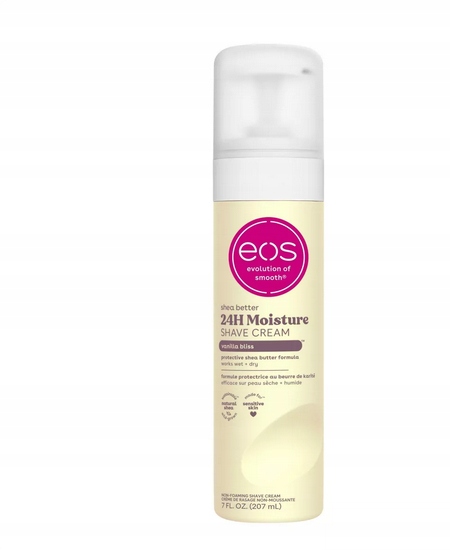 Eos Shea Better Vanilla Bliss krém na holení pro ženy 207 ml