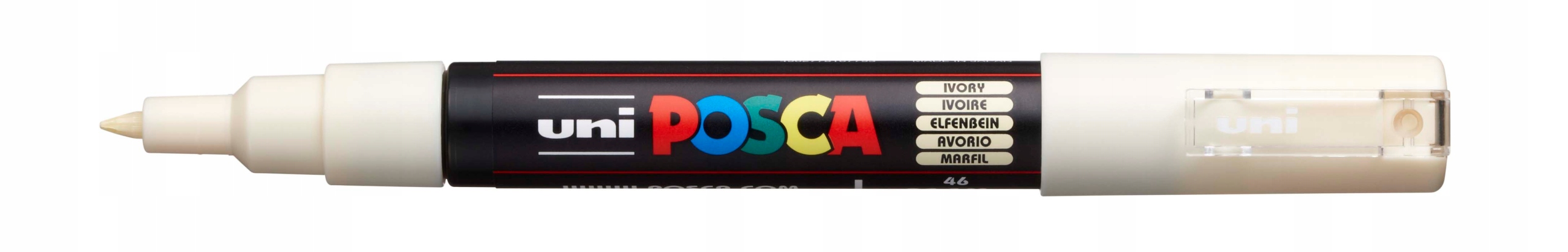

Marker z farbą plakatową Posca PC-1M kość słoniowa