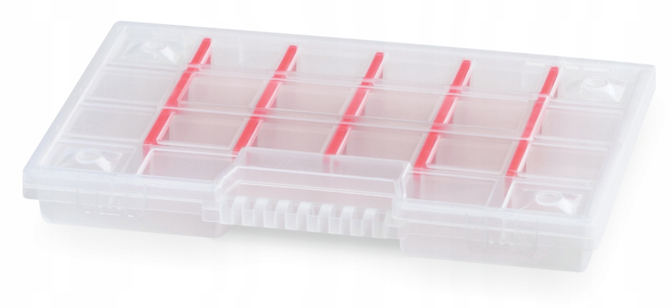 Organizer zamknięty Prosperplast przeźroczysty KNO35255T 249x344x50 mm