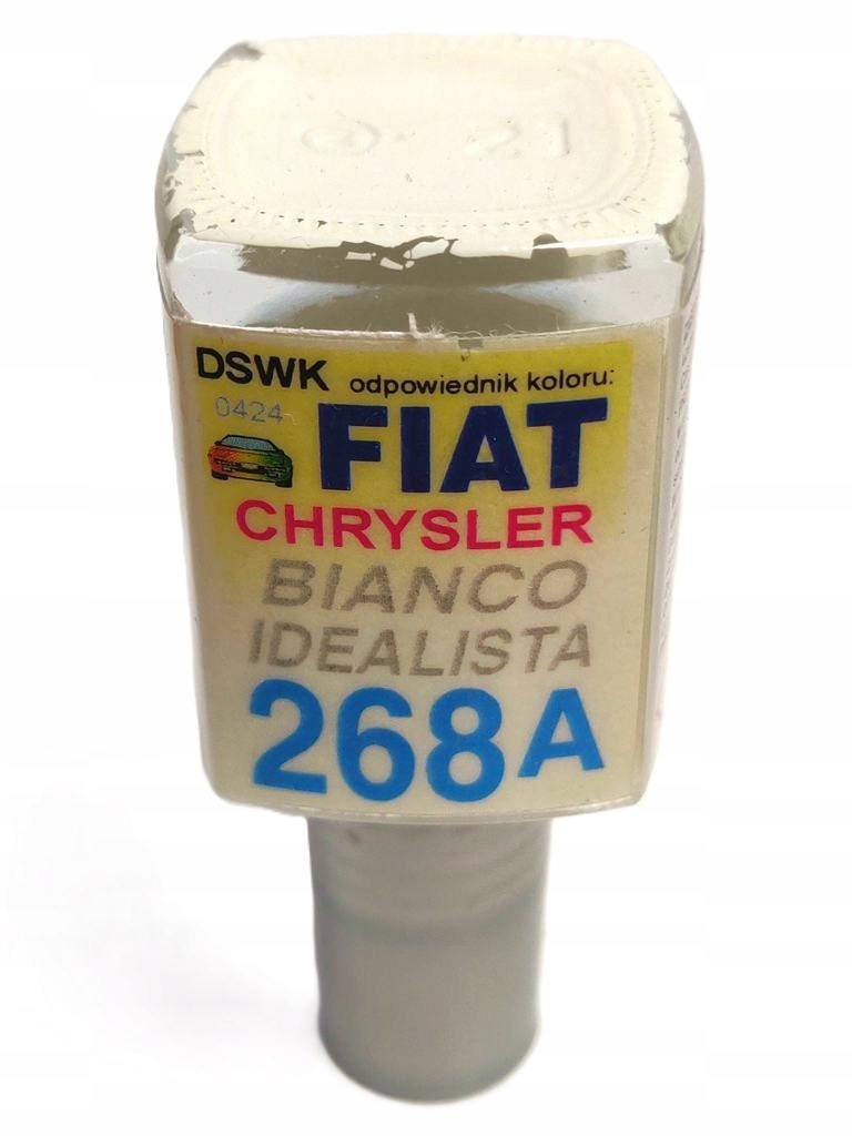 268A PW3 KW3 Fiat Biały Bianco Idealista Lakier Zaprawka usuń rysy odpryski