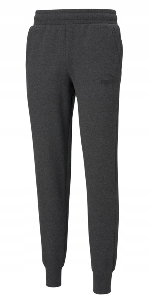 Kalhoty Puma Ess Logo Pants Fl Tmavě Šedé 586714 07 vel. S