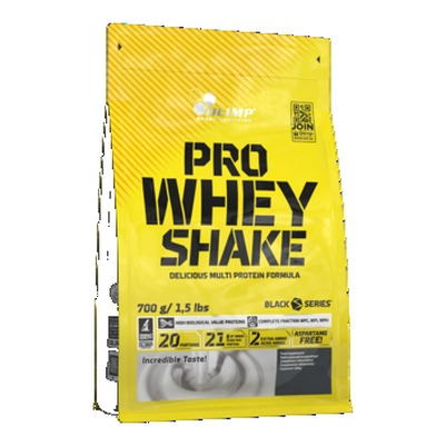 1x 0,7 kg Pro Whey Shake čokoláda olimp sport nutrition