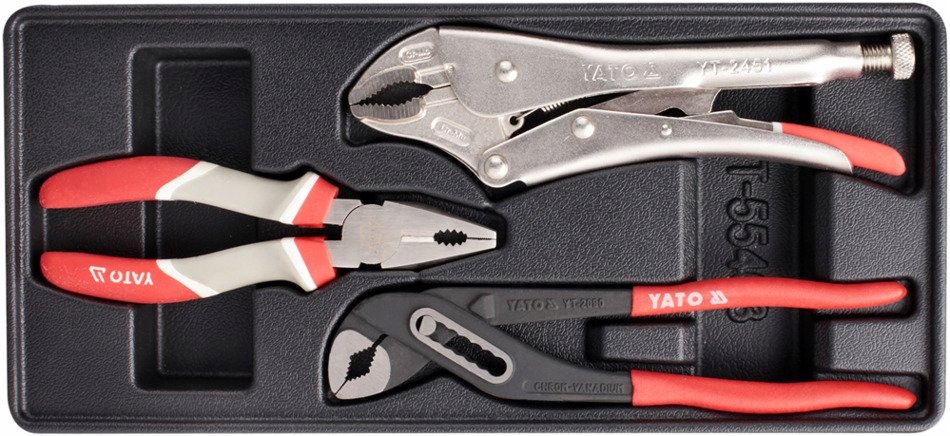 YATO YT-55463 WKŁAD SZUFLADY ZESTAW SZCZYPIEC 3CZ Marka Yato