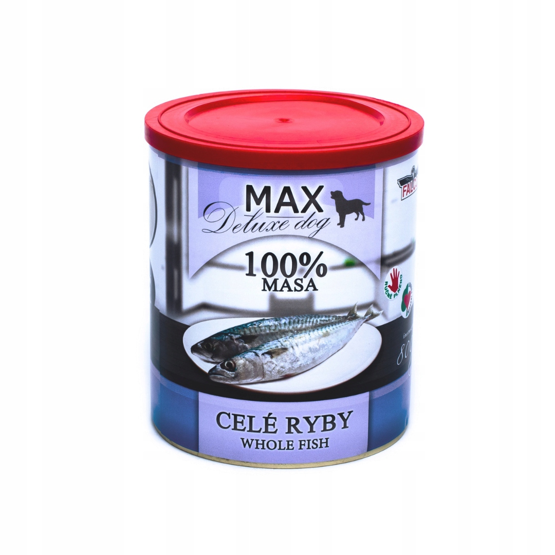 Levně Falco Max deluxe celé ryby 8x800 g