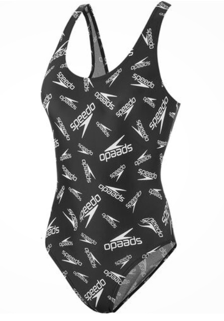 SPEEDO Strój KĄPIELOWY deep U-bk HI LEG GB 14/36