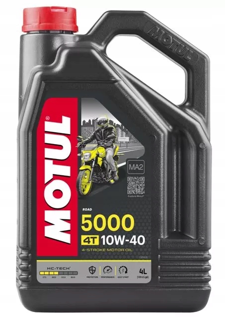 Motul 5000 10W-40 4T 4L Polosyntetický motorový olej pre motocykle