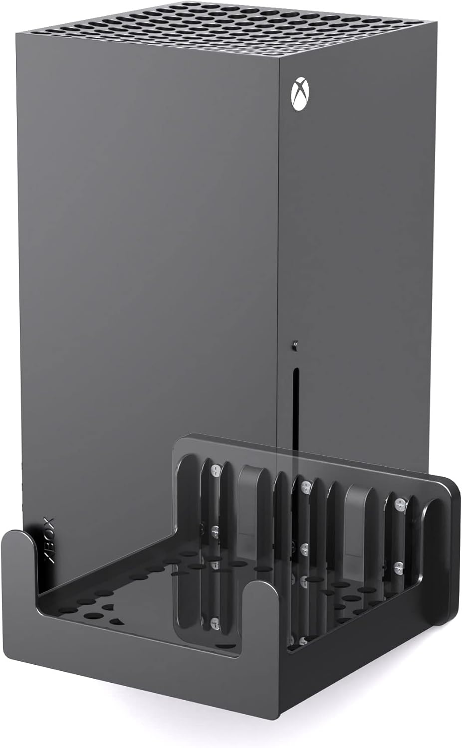 Uchwyt ścienny PlusAcc do Xbox Series X montaż na ścianę czarny