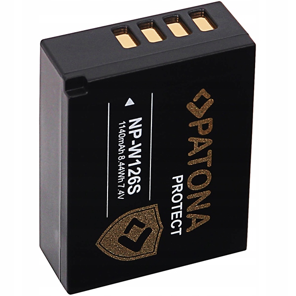 2x Akumulator Patona Fuji NP-W126 PROTECT + ładowa Symbol baterii NP-W126S