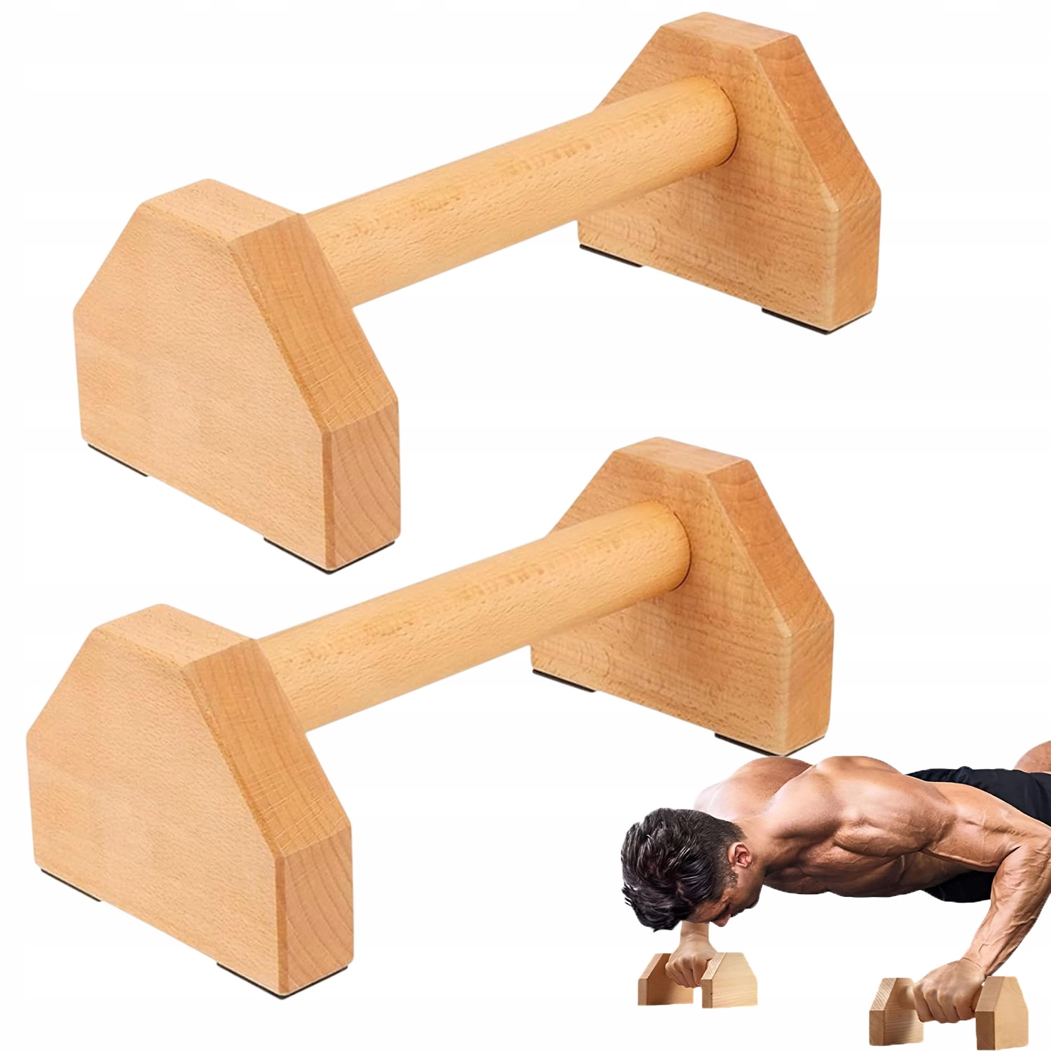 Madla Na Kliky Paraletky Mini Mini Rukojeti 25CM 2KS Protiskluzové