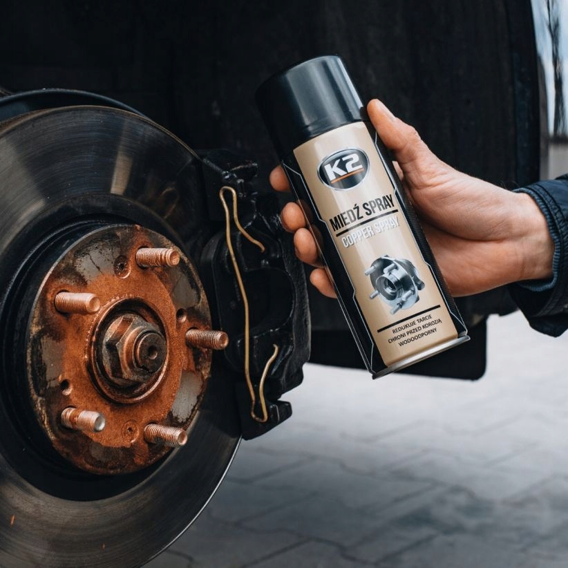 K2 Miedż Spray 400 ml W122 - SMAR MIEDZIOWY EAN (GTIN) 5906534007735