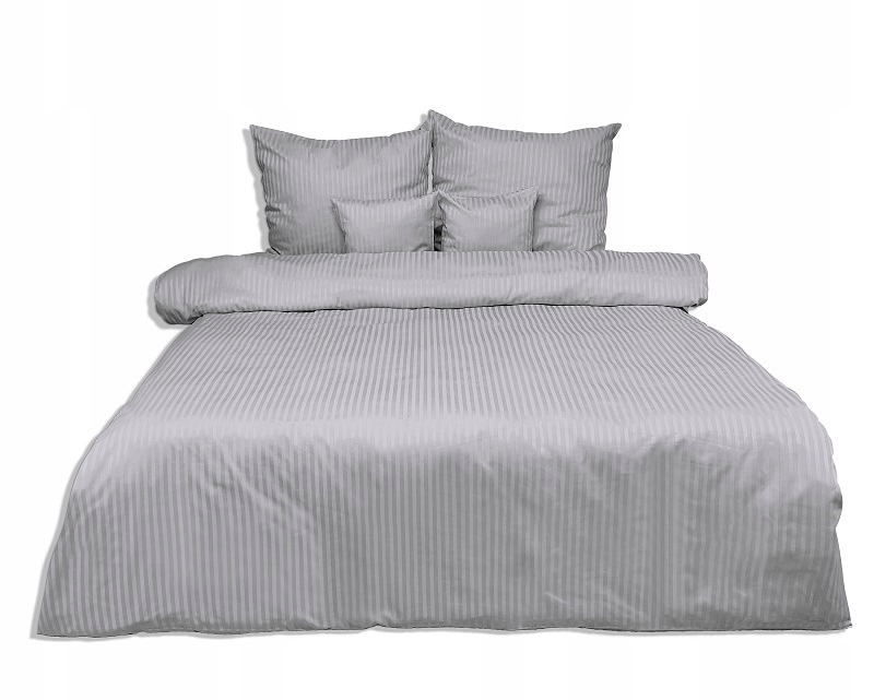 Posteľná Bielizeň damašková 200x220 svetlosivá