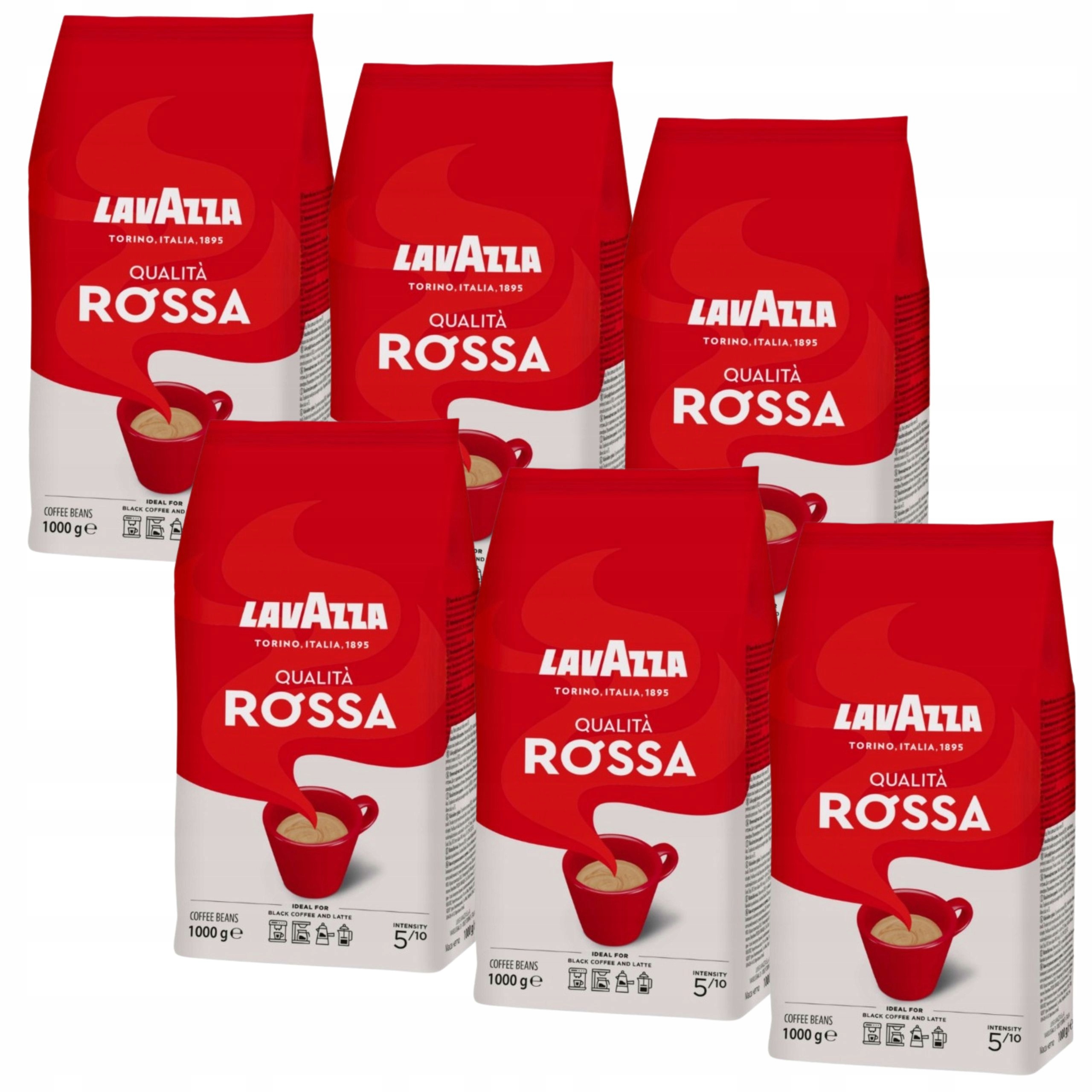 Levně Káva Lavazza Qualita Rossa 6x1kg