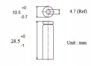 ACCU-GH-2/3AAA Akumulator Ni-MH 1,2V 400mAh 2/3AAA Kod producenta ACCU-GH-2/3AAA-X10