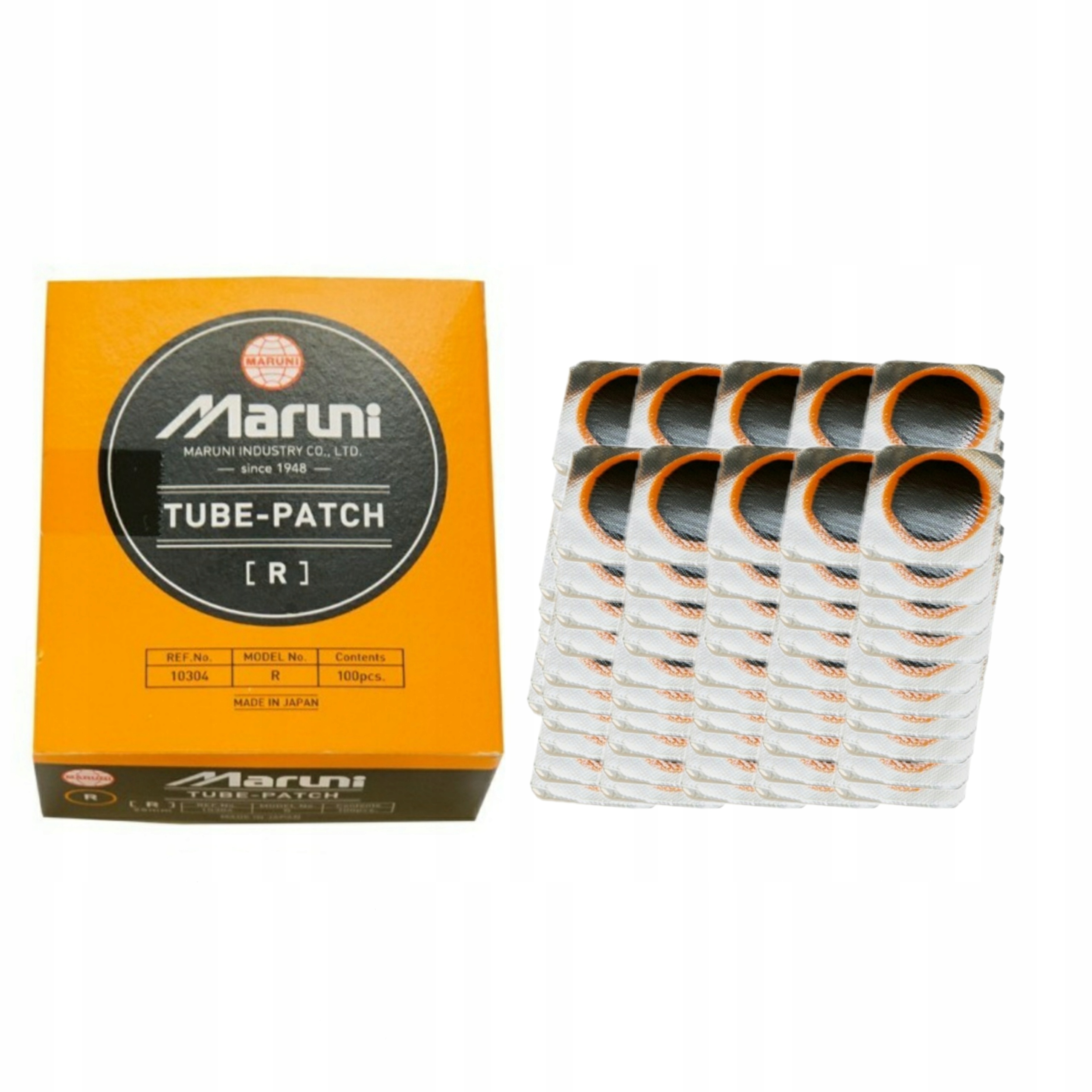 Łatka łatki do naprawy dętek R 25mm 100 szt Maruni