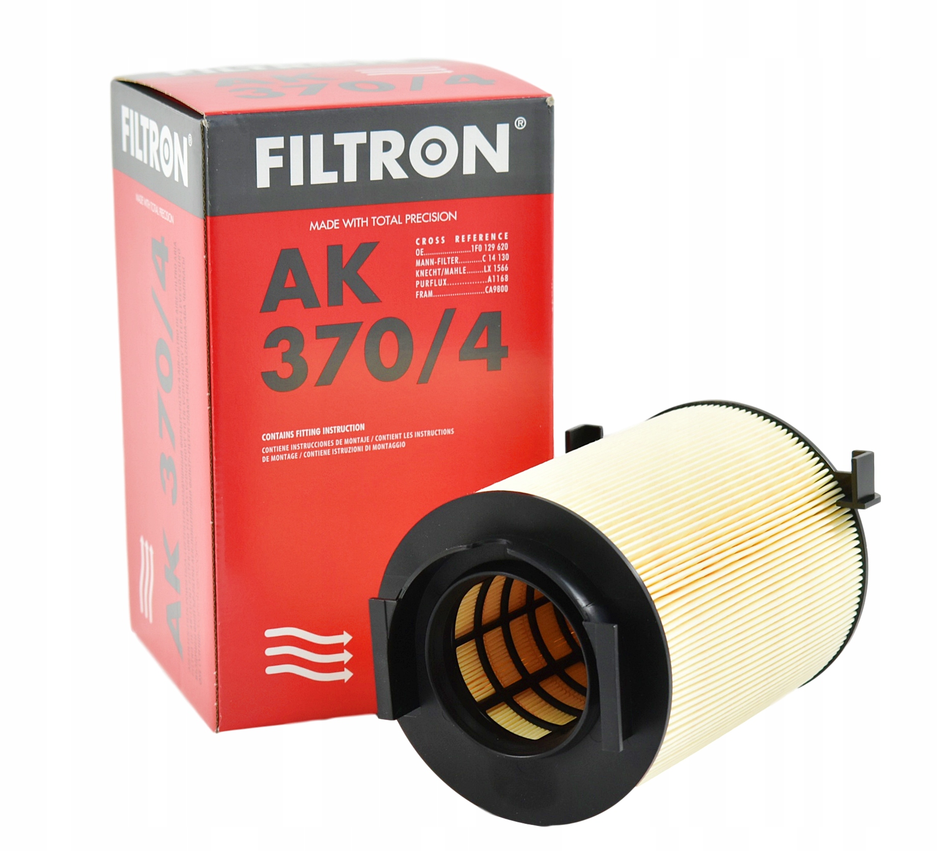

Filtron Filtr Powietrza Ak 370/4