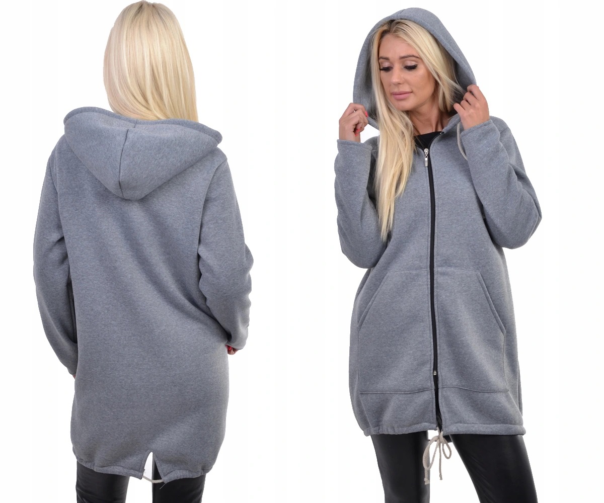 

Modna Dresowa Kurtka Bluza Kaptur Roz.38