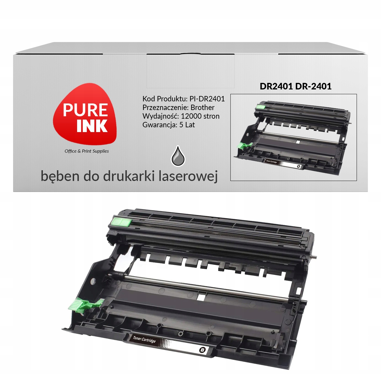 

Bęben Pureink DR2401 DR-2401 Brother MFC-L2750DW