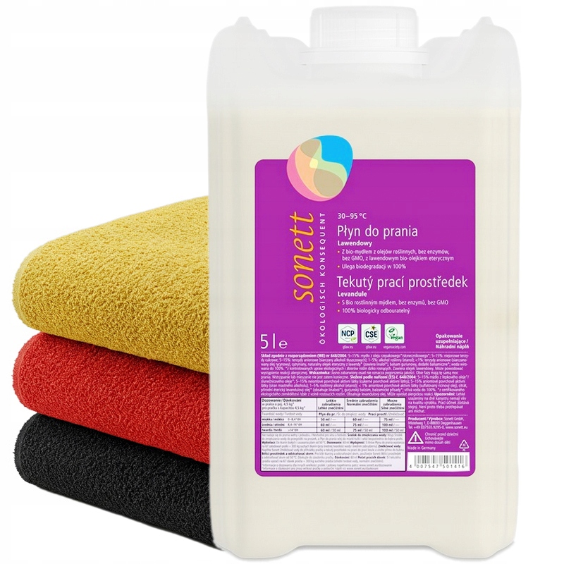 Sonett Płyn do prania Lawendowy 5 litrów