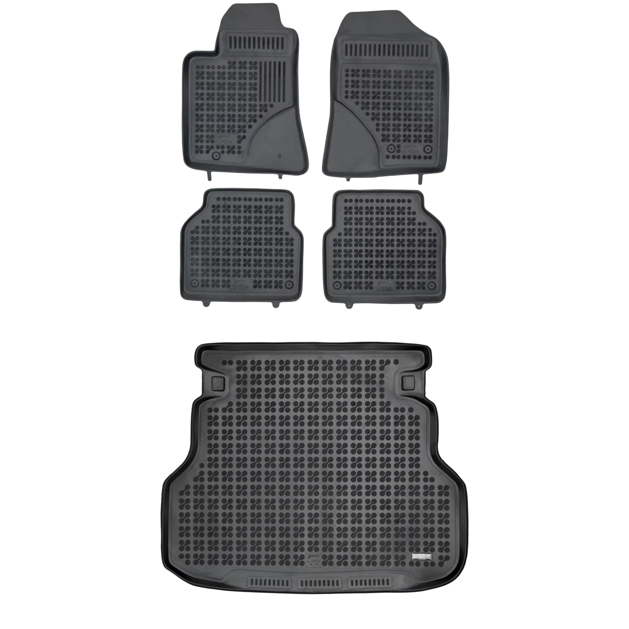 Gumowy zestaw dywaniki i mata Toyota Avensis II 2003-2009 Kombi