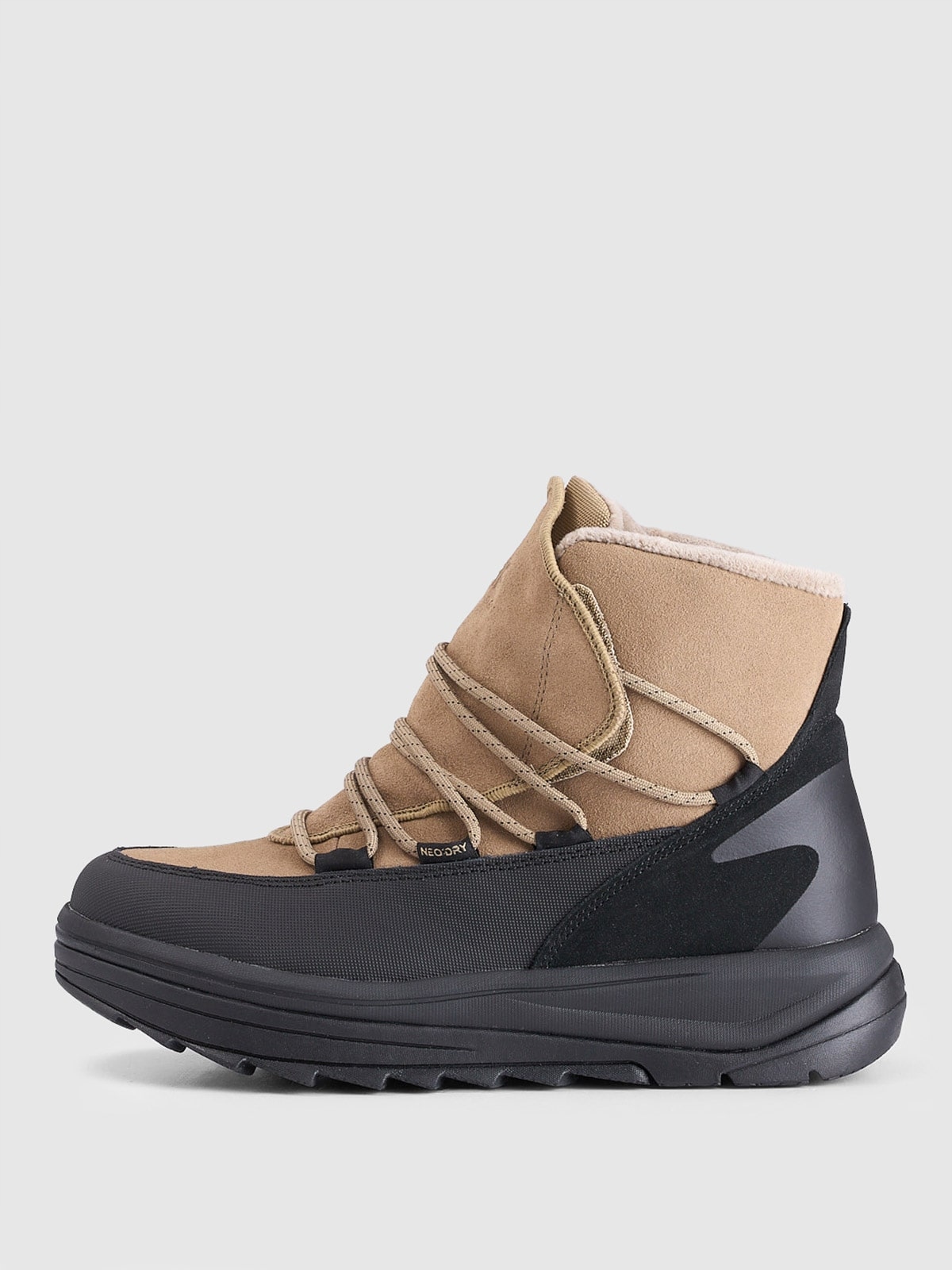 Trekové boty 4F zimní sněhule Primaloft dámské Béžová 38