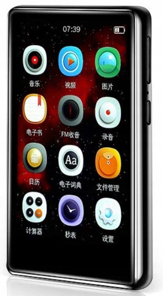 Multimediálny prehrávač M1 8Gb MP3/MP4, Bluetooth, Reproduktor, Dotykový displej