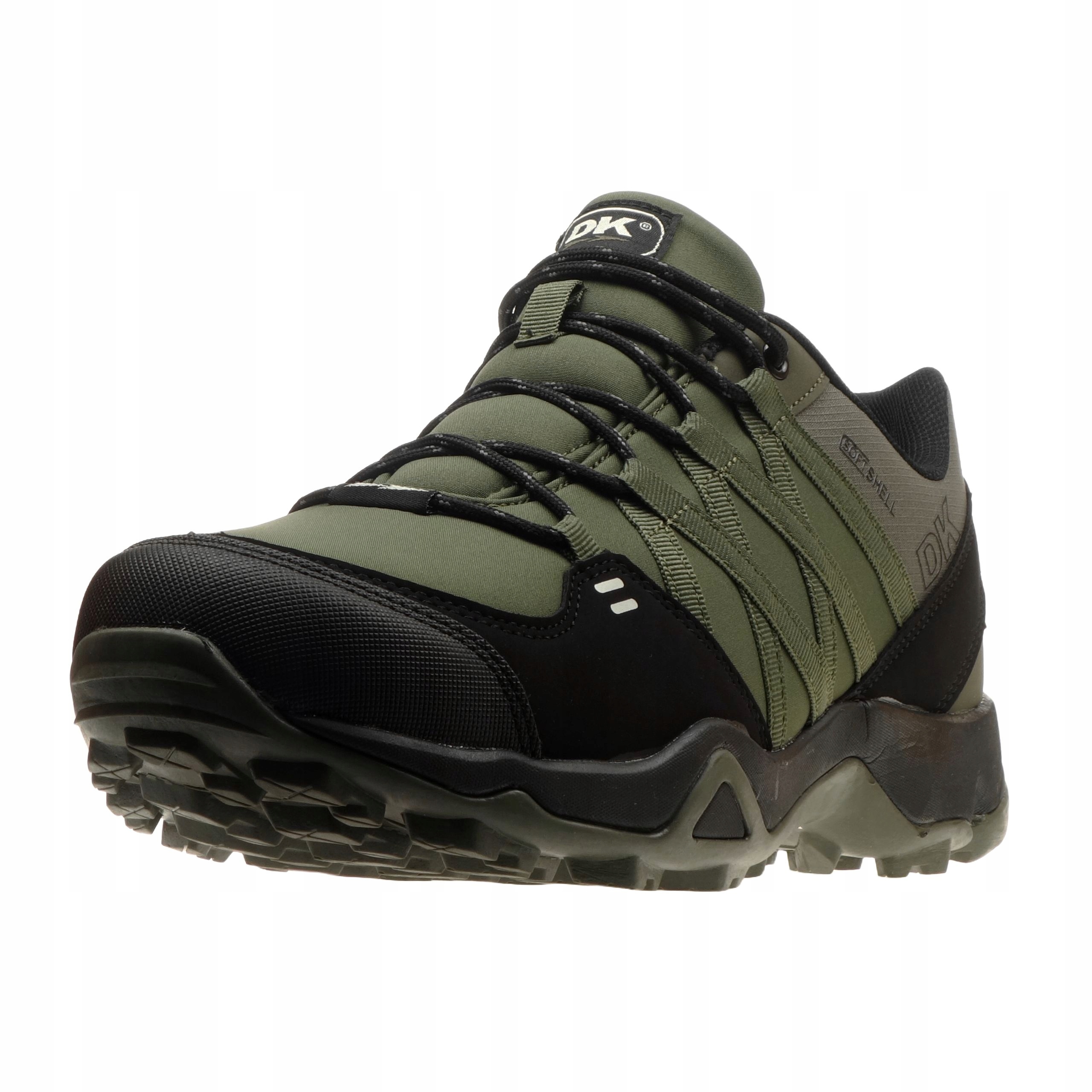 Buty Męskie Trekkingowe DK VB17282 SWAT SoftShell OUTDOOR KHAKI 45 Kolor zielony