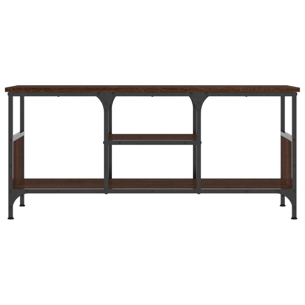Szafka pod telewizor, brązowy dąb, 100x35x45 cm Marka VidaXL