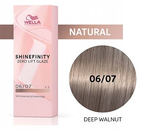 

Wella Shinefinity 60 ml 06/07 Brown Deep Walnut