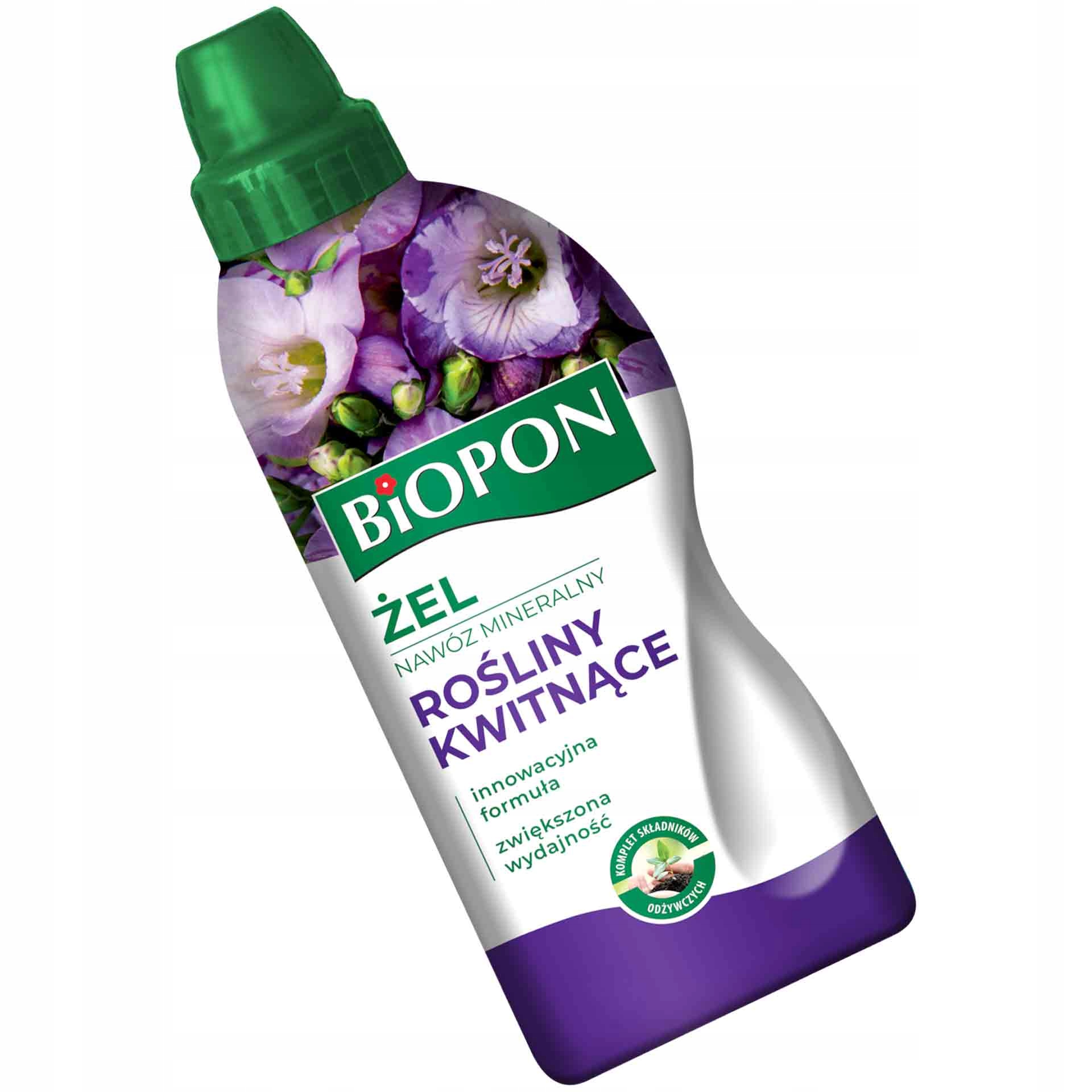 

Biopon Żel Nawóz Mineralny Do Roślin Kwitnących