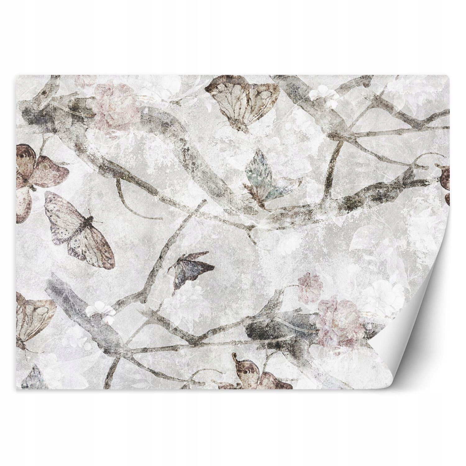 Fototapeta, Motýli akvarel 254x184