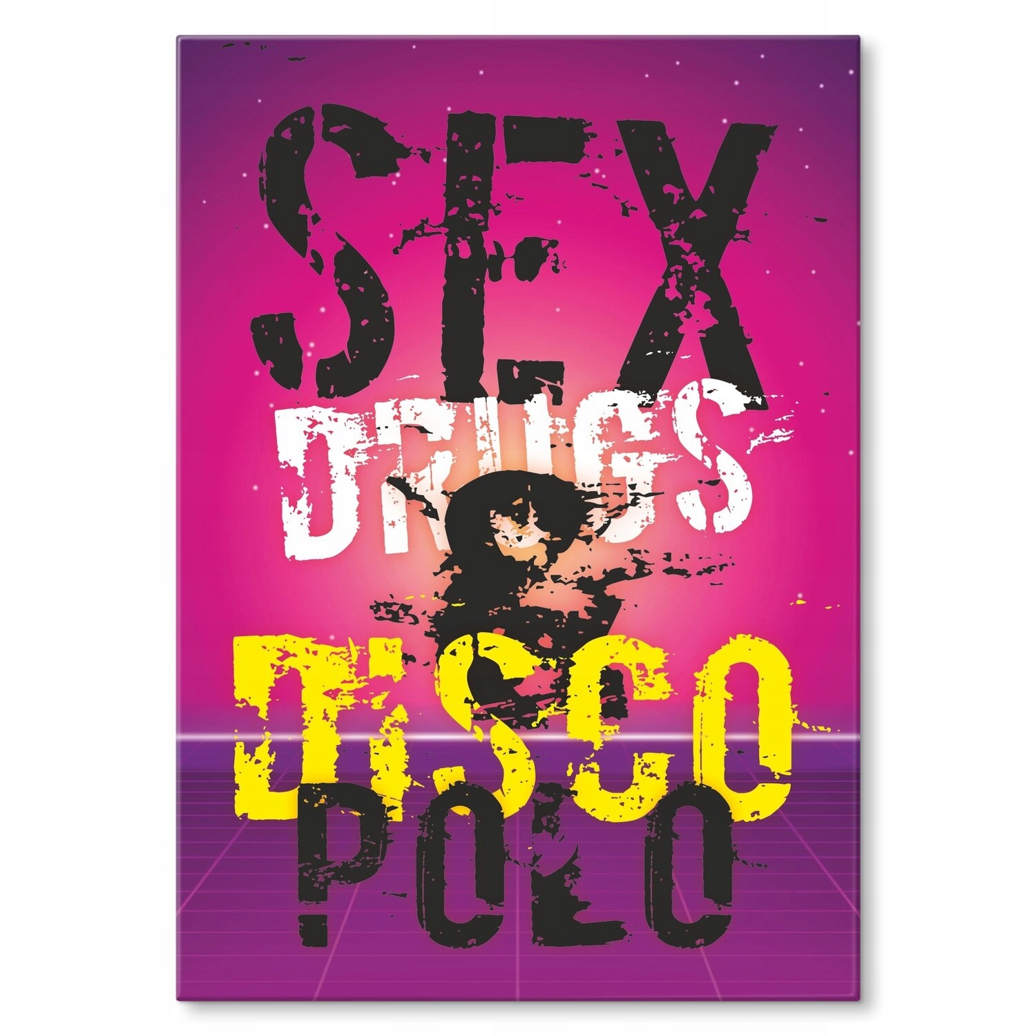 Kovový plakát Disco Polo Dárek 42 x 59 cm