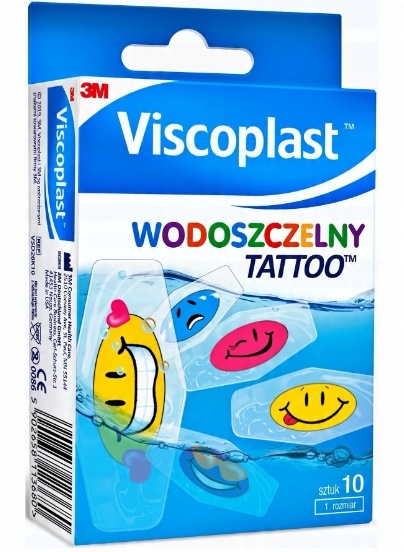 

Viscoplast Plastry dla dzieci wodoodporne 10 szt