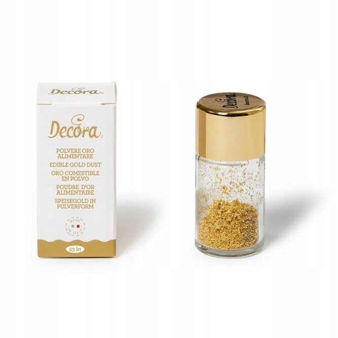 Złoto jadalne w proszku Decora 125 mg