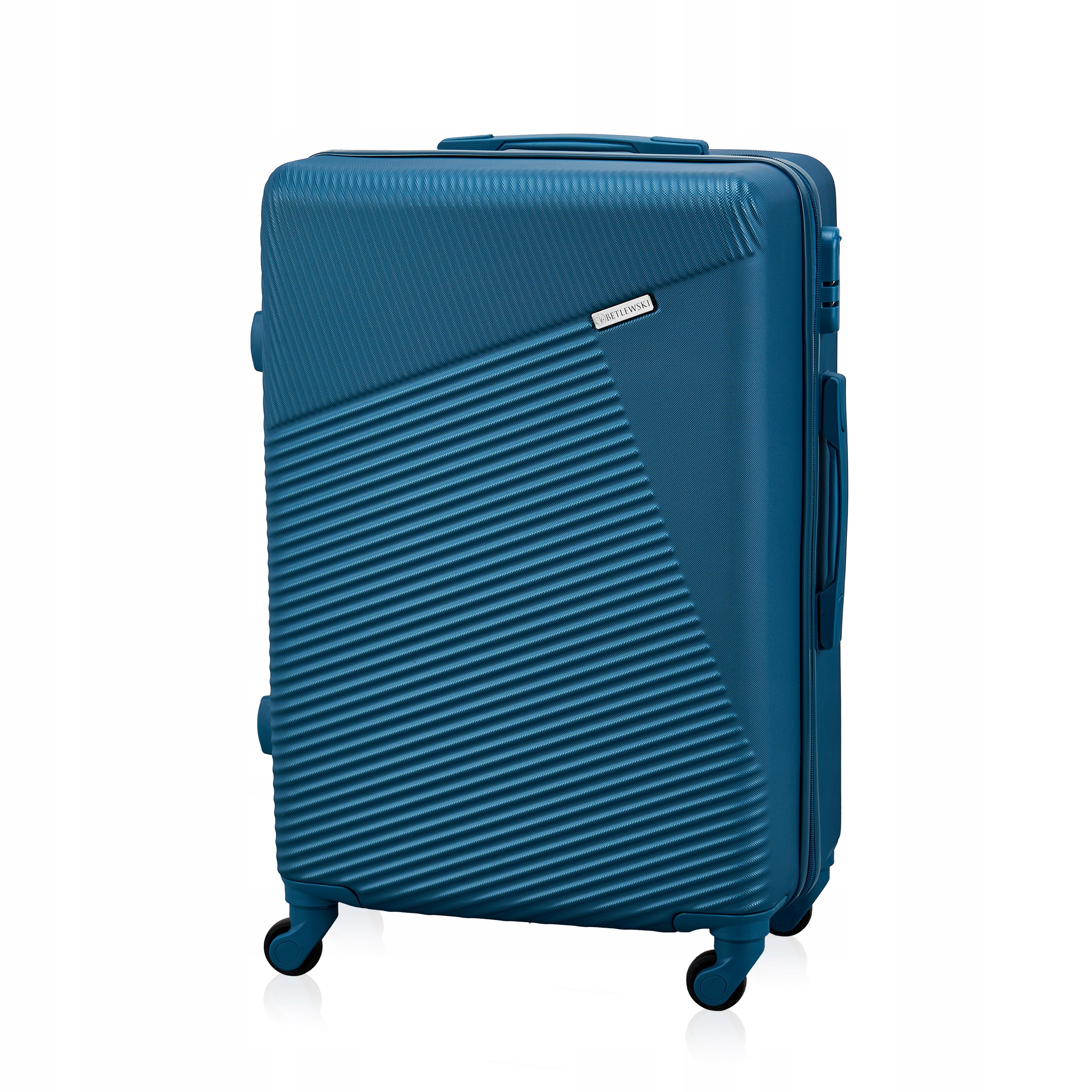 Betlewski Cestovní kufr střední velikosti na dovolenou s kódovým zámkem