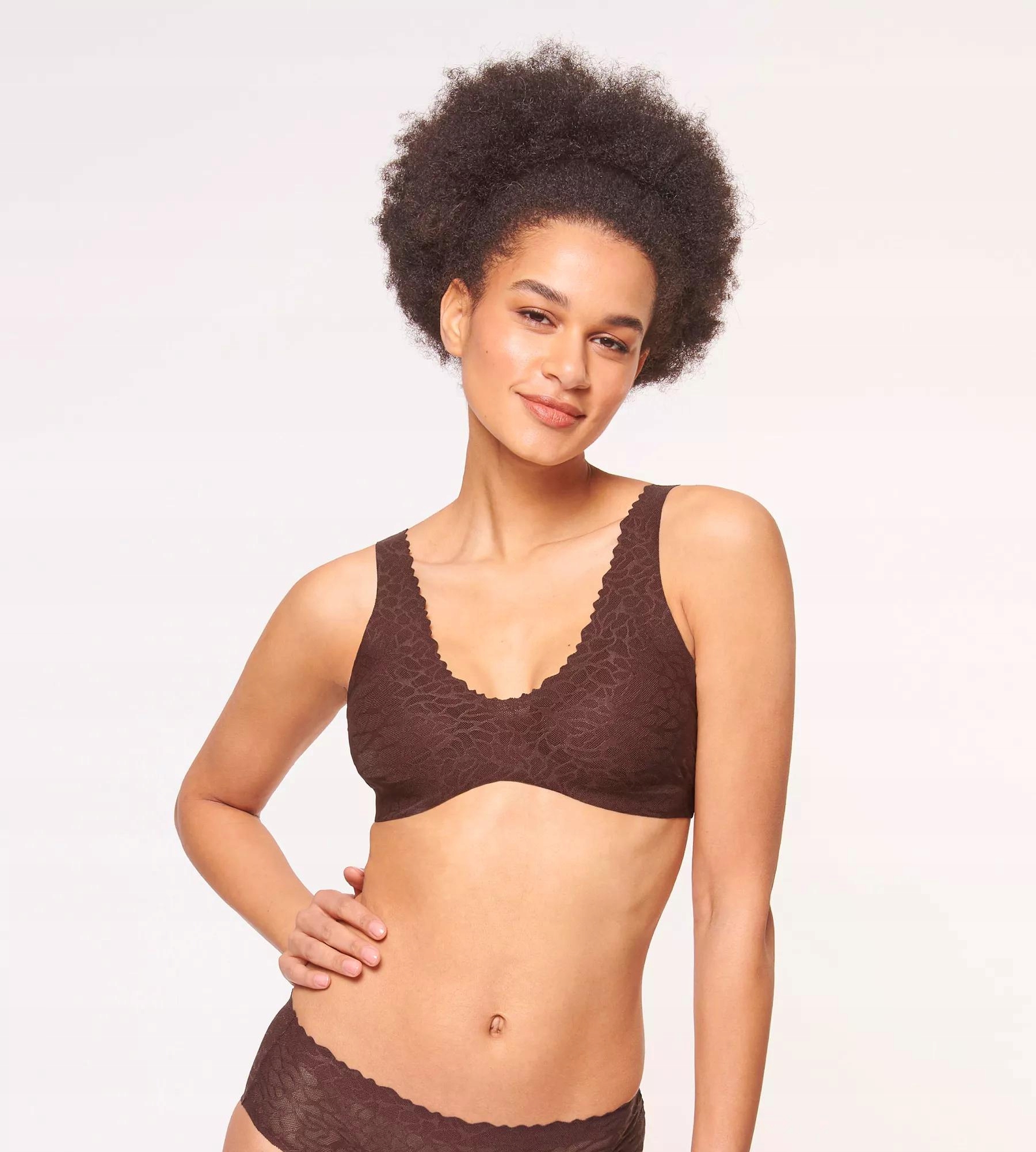 Bezešvá podprsenka sloggi Zero Feel Lace 2.0 Bralette XL