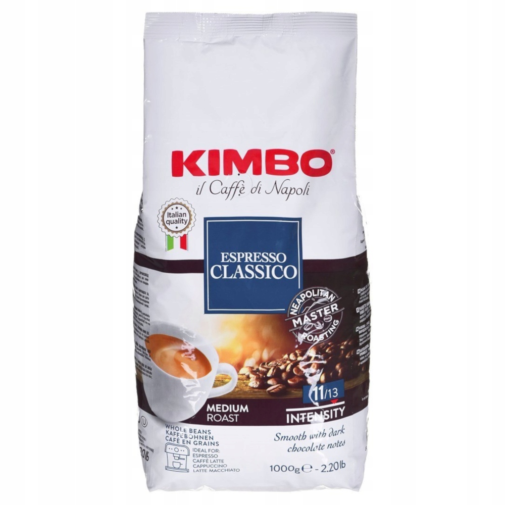 Levně Kimbo Espresso Classico Arabica Káva 1kg