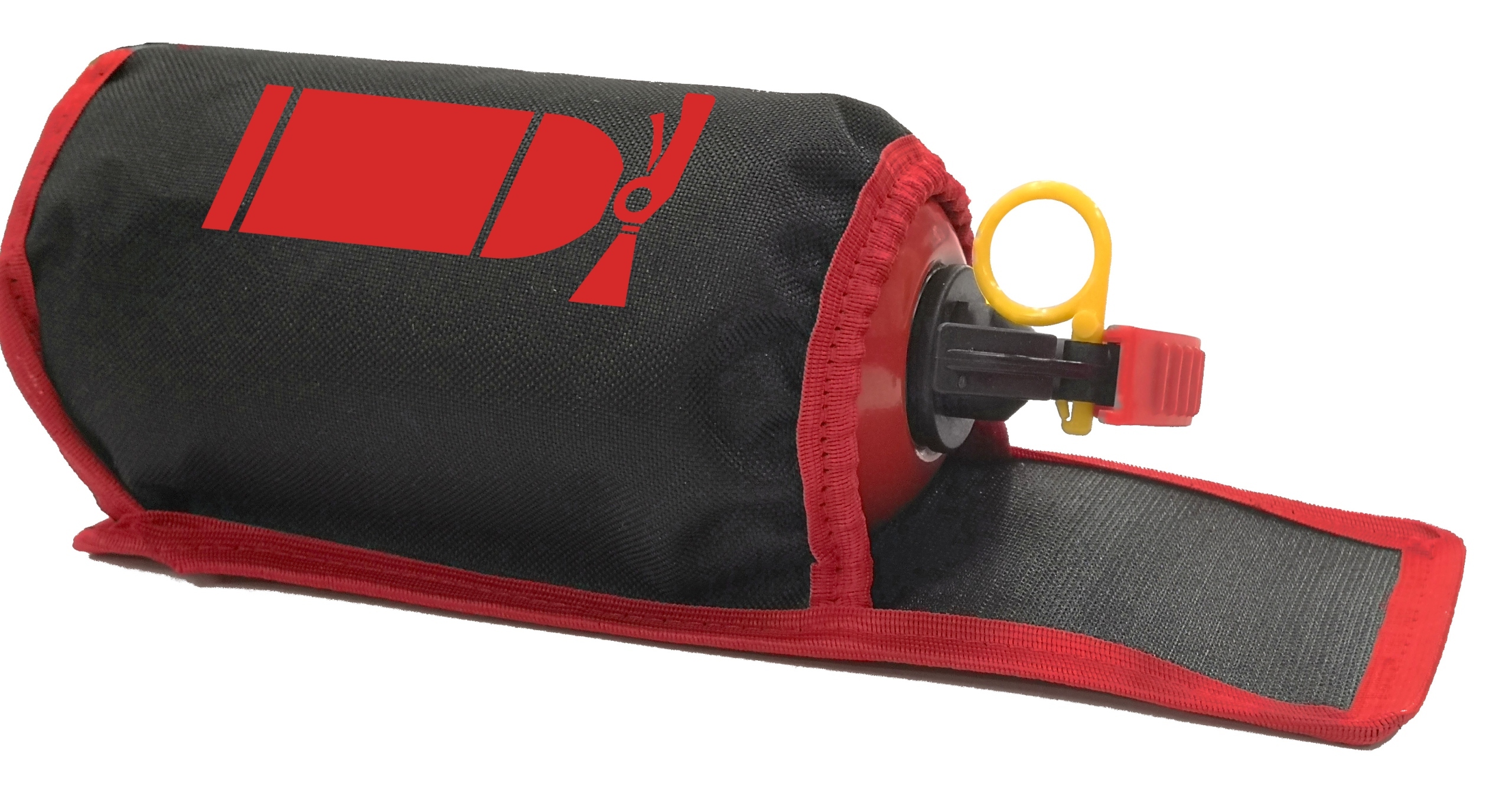Крышка огнетушителя для автомобиля держатель на липучке производитель PPHU Car-Design