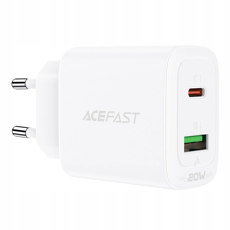 Acefast Síťová Nabíječka Usb Typ C Usb 20W Pd Qc 3.0 Afc Dárek Dotykové Pero