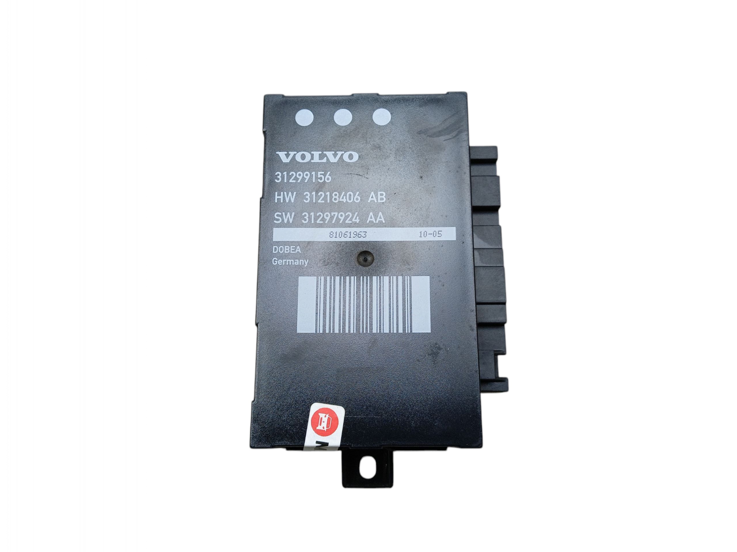 control unit module bonnet electrical VOLVO XC60 and 31218406